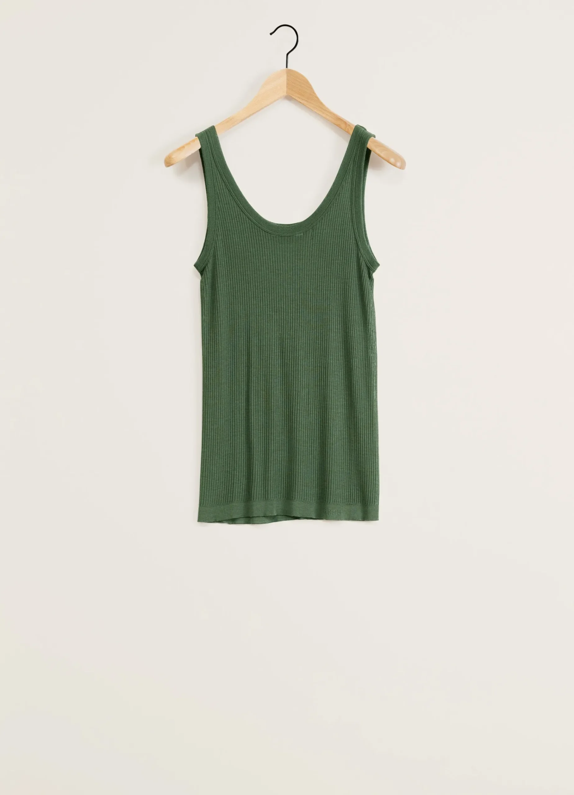 New DÉBARDEUR CÔTELÉ SANS COUTURES Femme Hauts