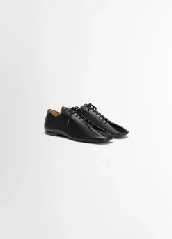 Discount DERBIES SOURIS CLASSIQUES PLATES Femme Chaussures