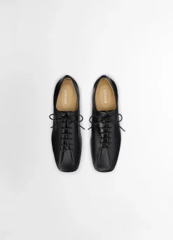 Discount DERBIES SOURIS CLASSIQUES PLATES Femme Chaussures