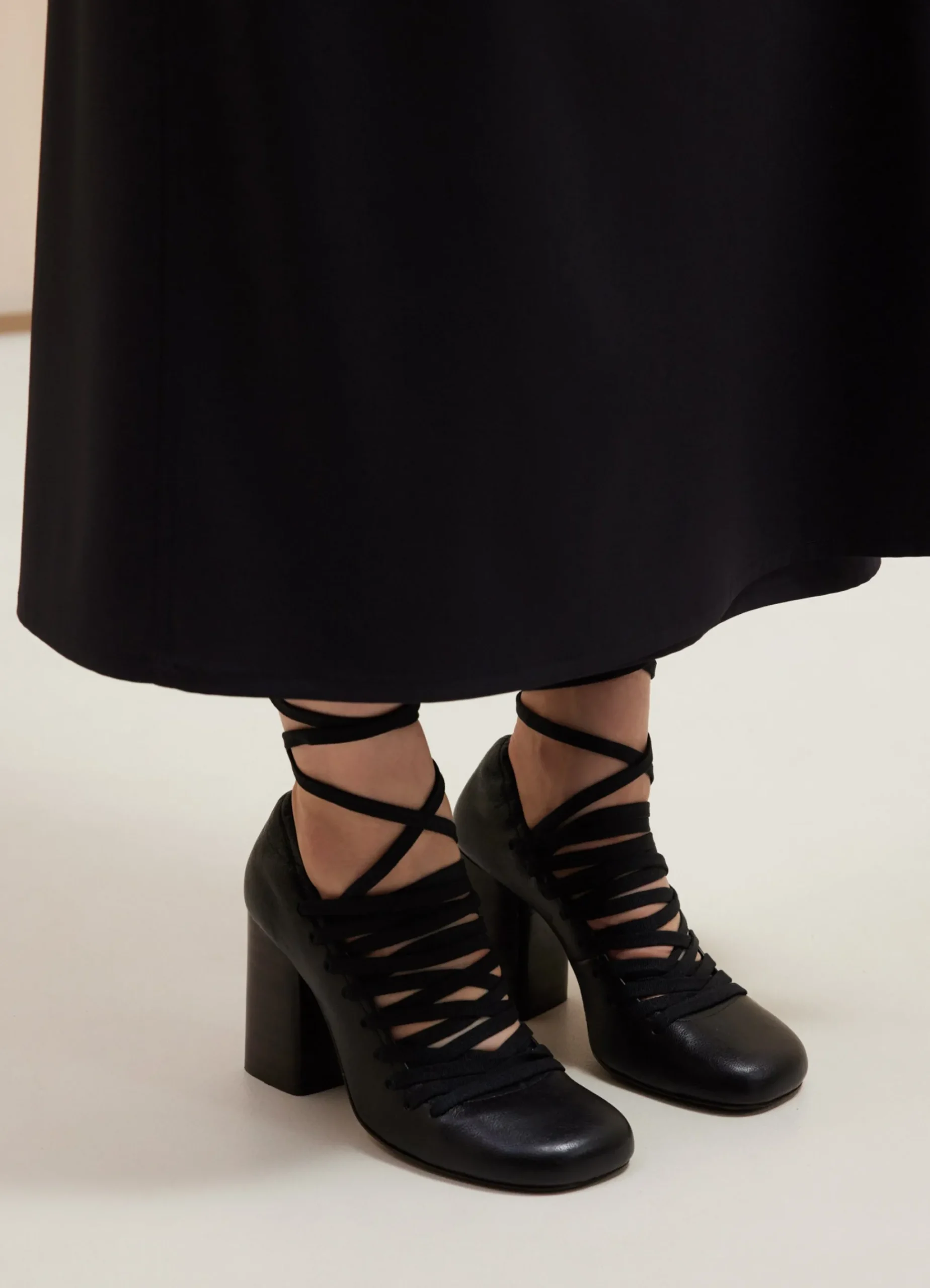 Outlet ESCARPINS LACÉS À TALON DE 90 Femme Chaussures