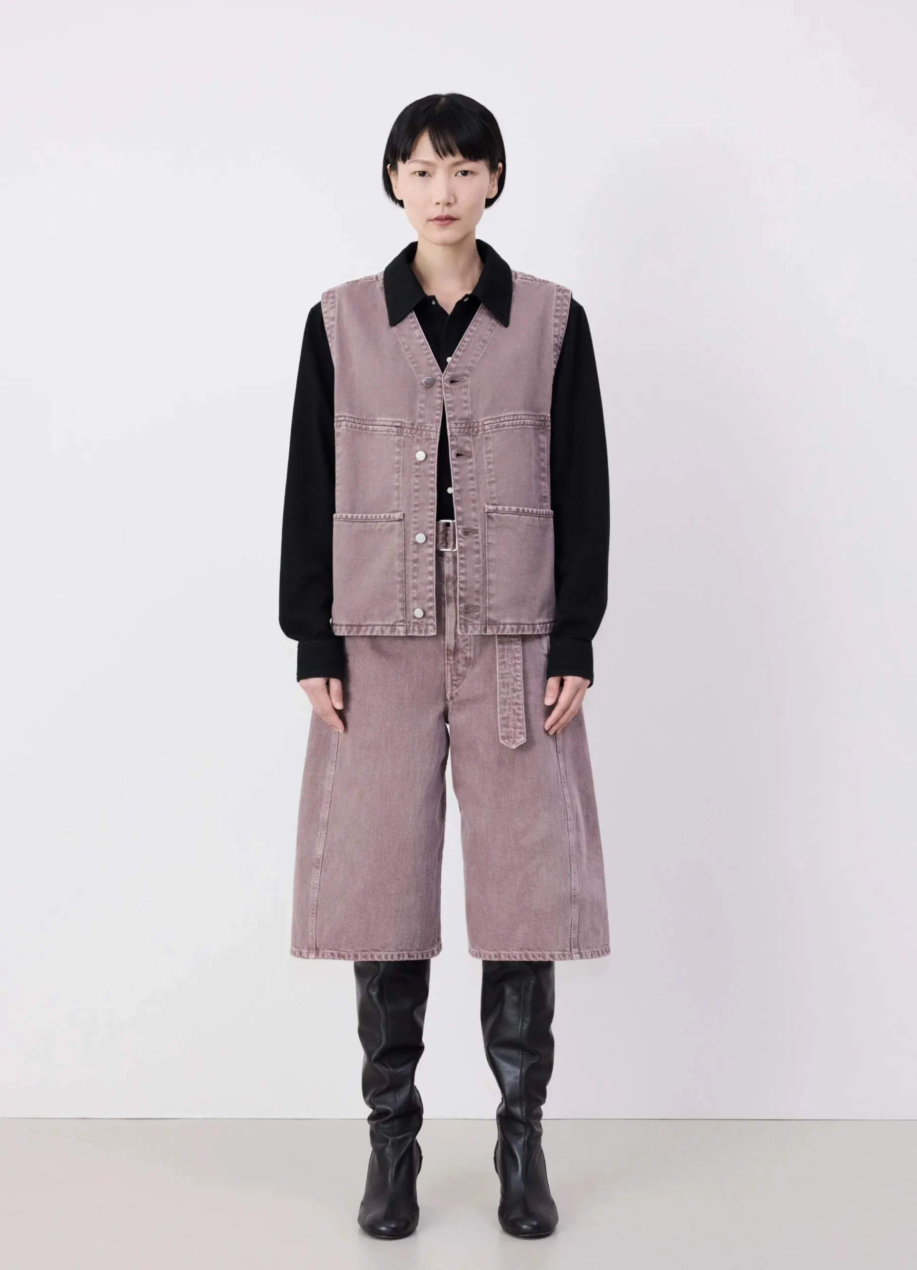 Clearance GILET SANS MANCHES Femme Denim|Vestes & Outerwear