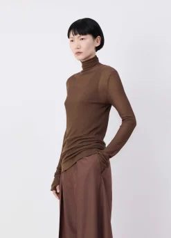 Flash Sale HAUT À COL MONTANT SANS COUTURES Femme Hauts