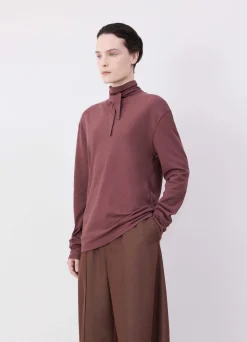 Online HAUT À FOULARD ET MANCHES LONGUES Femme Hauts
