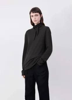 Sale HAUT À FOULARD ET MANCHES LONGUES Femme Hauts