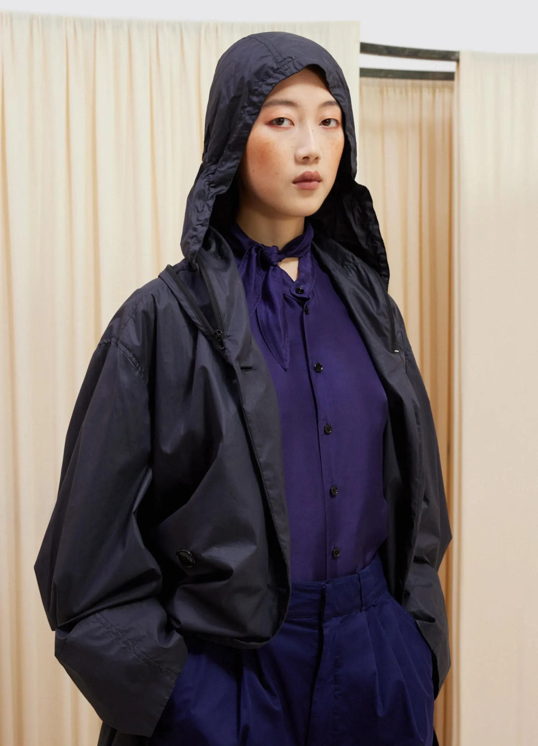 Sale IMPERMÉABLE À CAPUCHE Femme Manteaux|Manteaux