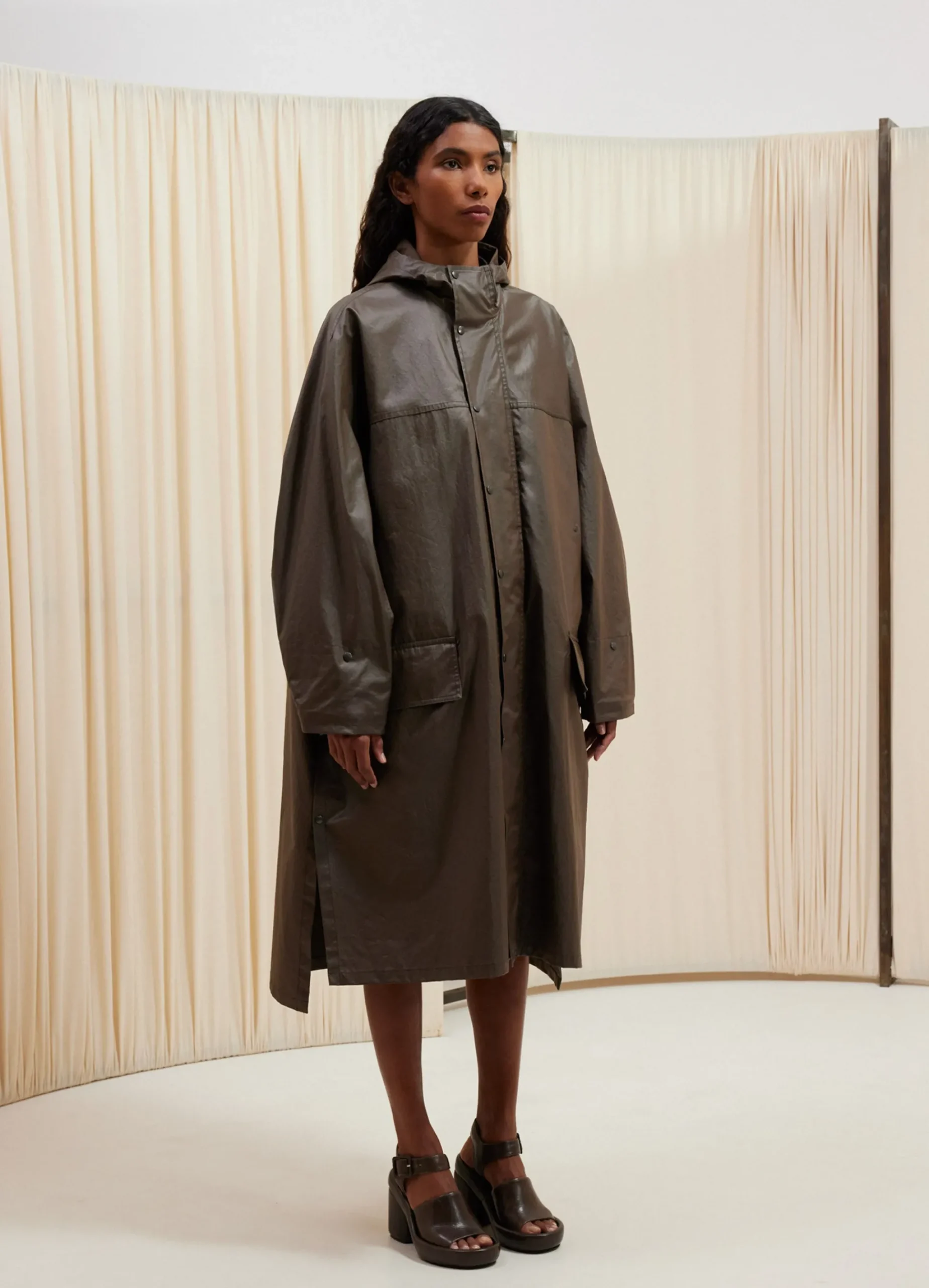 Best Sale IMPERMÉABLE À CAPUCHE Femme Manteaux