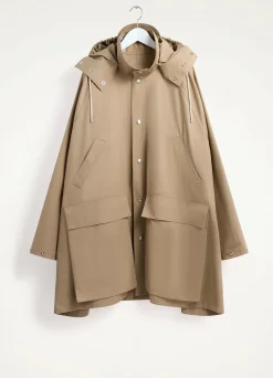 Online IMPERMÉABLE AVEC CAPUCHE AMOVIBLE Femme Manteaux
