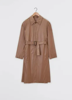 Outlet IMPERMÉABLE CEINTURÉ À FENTES Femme Manteaux