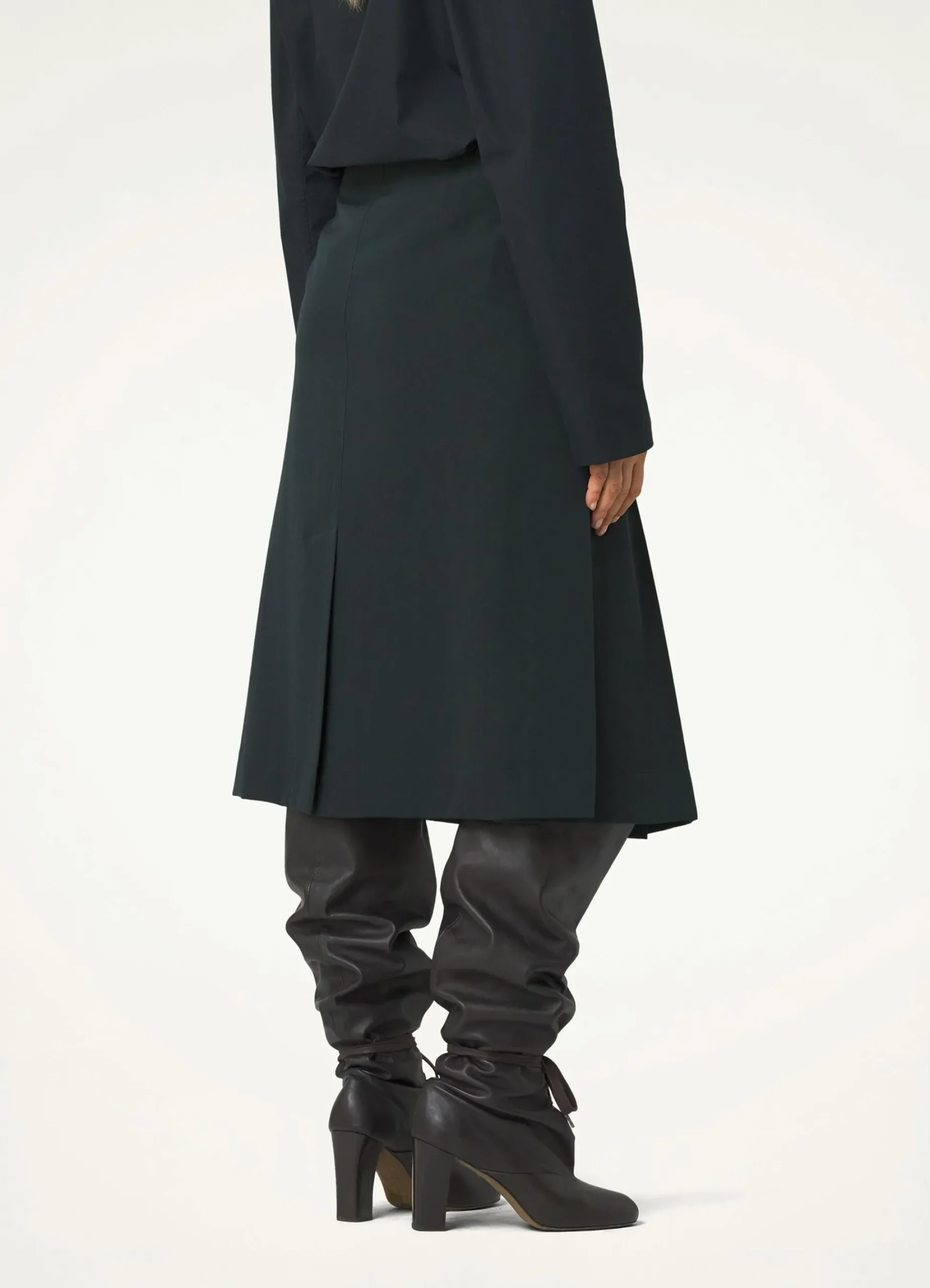 Clearance JUPE ENVELOPPANTE À PLIS Femme Jupes