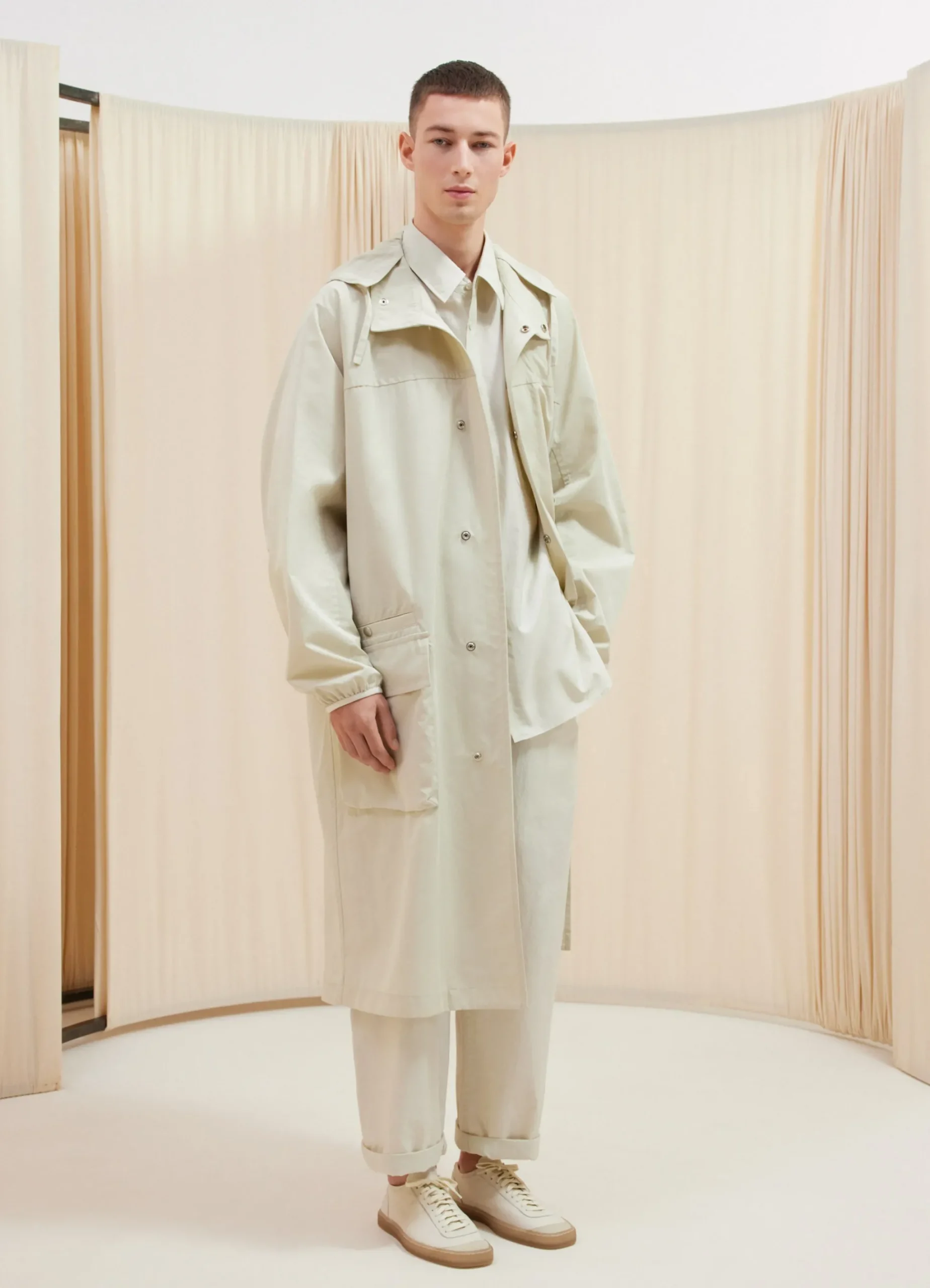 Fashion LONGUE PARKA DÉPERLANTE Homme Manteaux