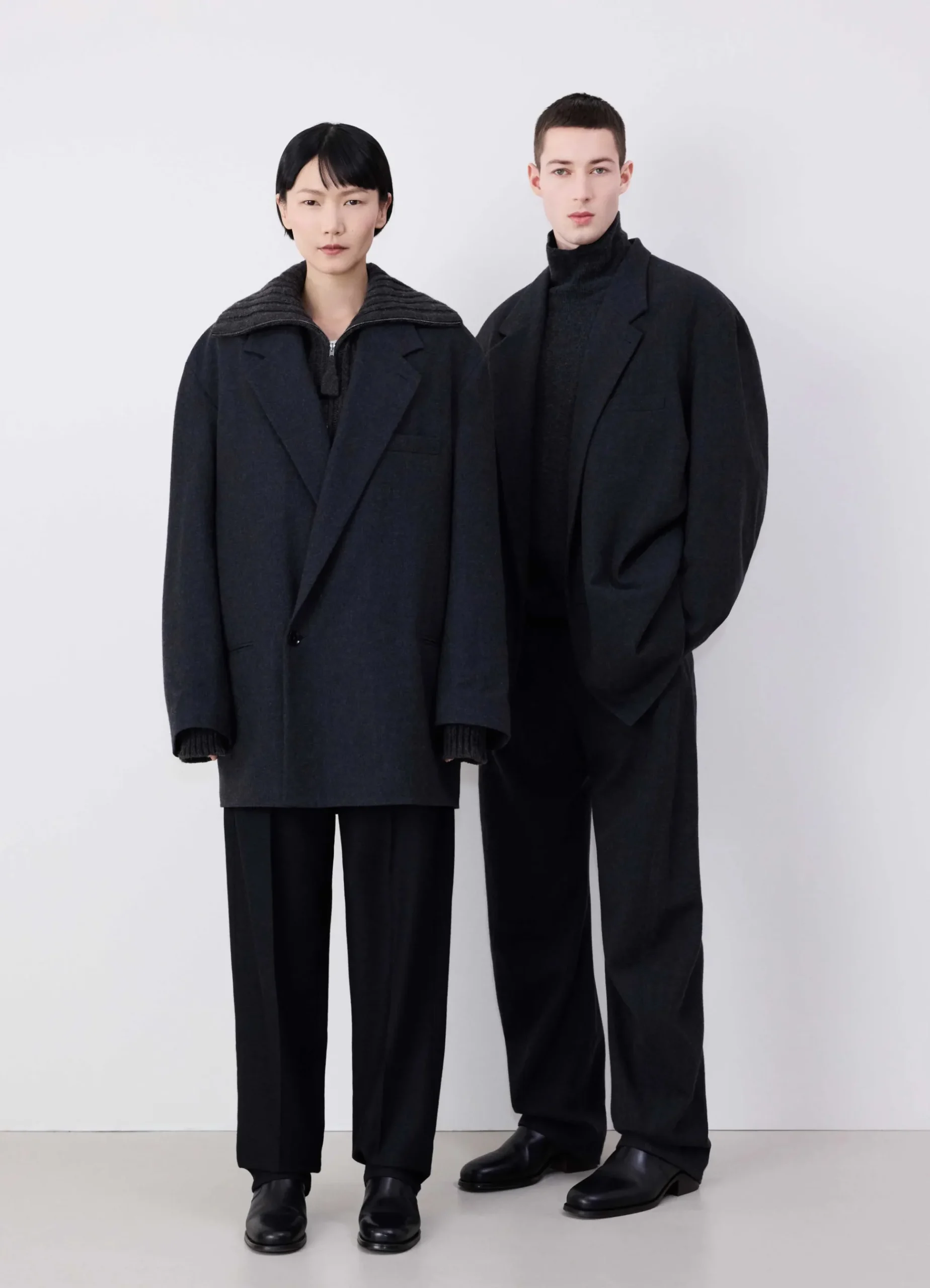 Cheap MANTEAU COURT MAXI À DOUBLE BOUTONNAGE Femme Manteaux|Manteaux