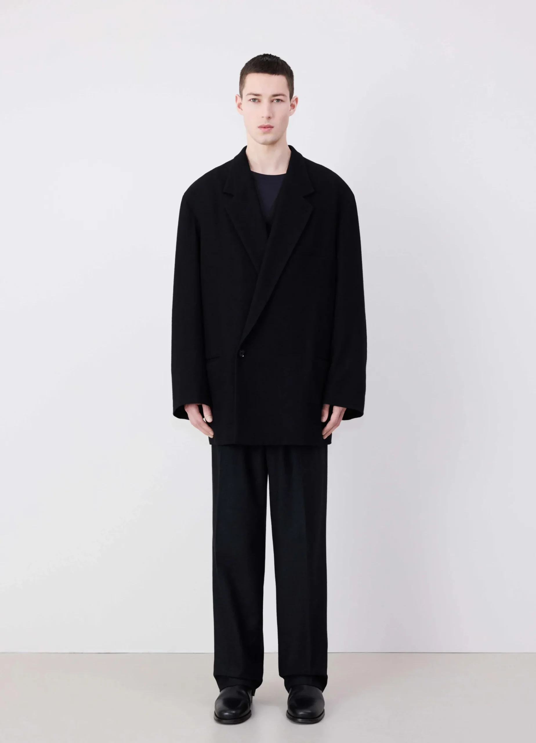 Cheap MANTEAU COURT MAXI À DOUBLE BOUTONNAGE Femme Manteaux|Manteaux