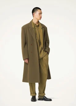 Discount MANTEAU MAXI À DOUBLE BOUTONNAGE Homme Manteaux
