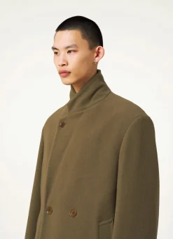 Discount MANTEAU MAXI À DOUBLE BOUTONNAGE Homme Manteaux
