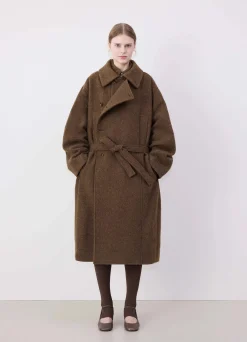 Hot MANTEAU PEIGNOIR ASYMÉTRIQUE Femme Manteaux