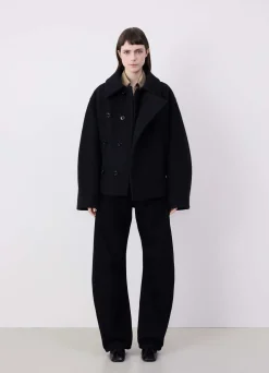 Store MANTEAU PEIG ASYMÉTRIQUE COURT Femme Manteaux
