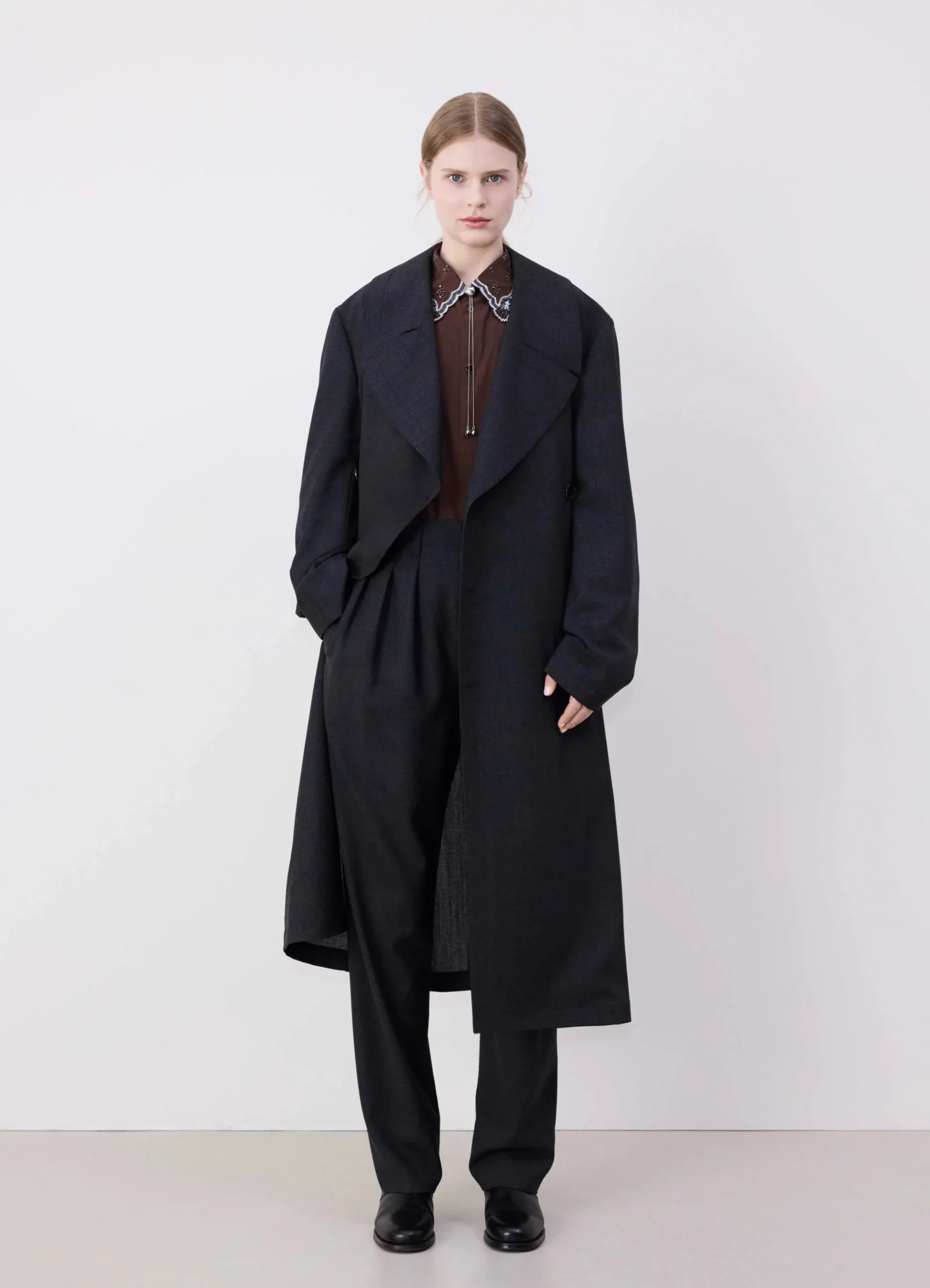 Store MANTEAU TAILORED SOUPLE Femme Manteaux
