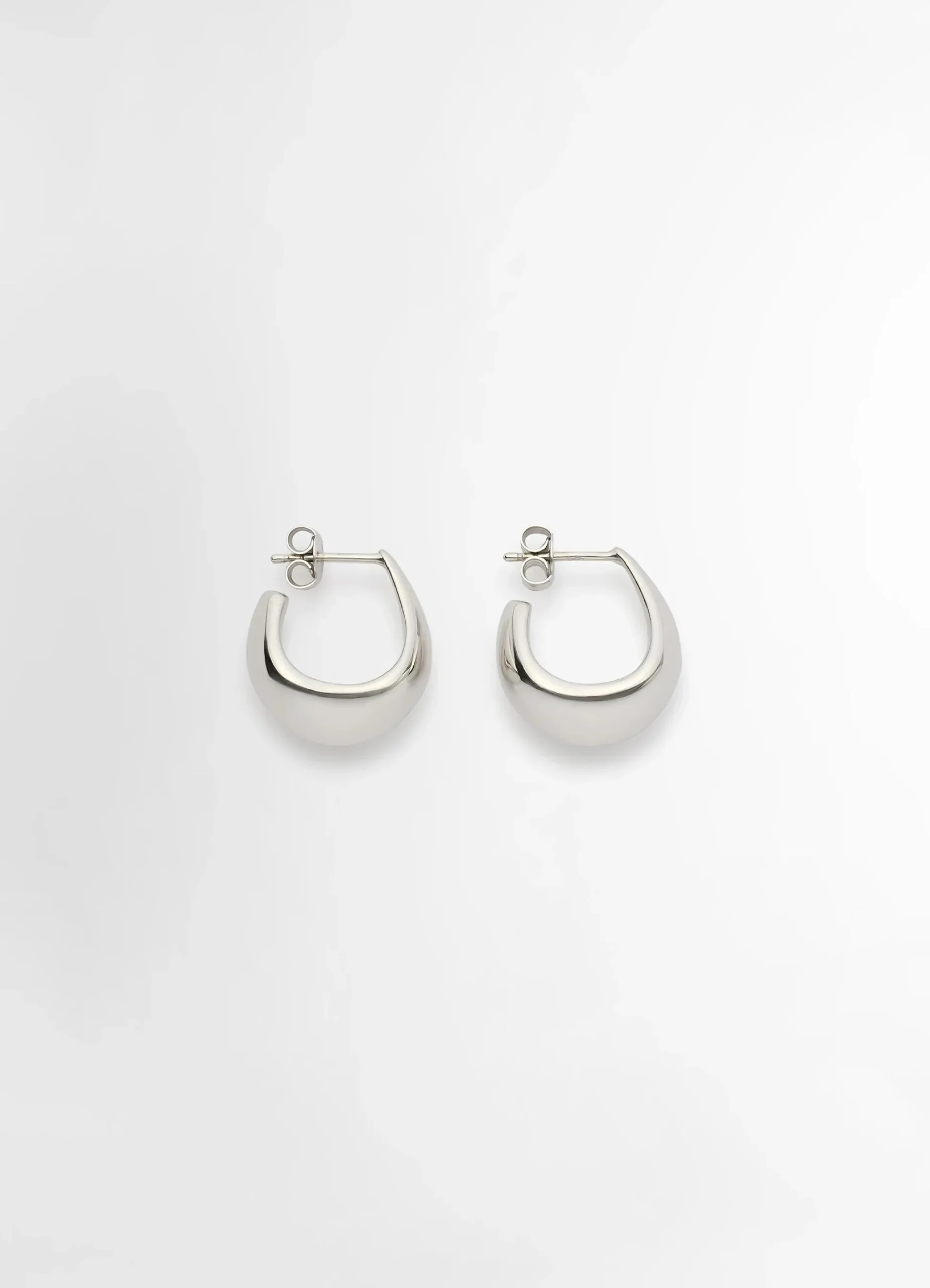 New MINI BOUCLES D'OREILLE DROP INCURVÉES Femme Bijoux