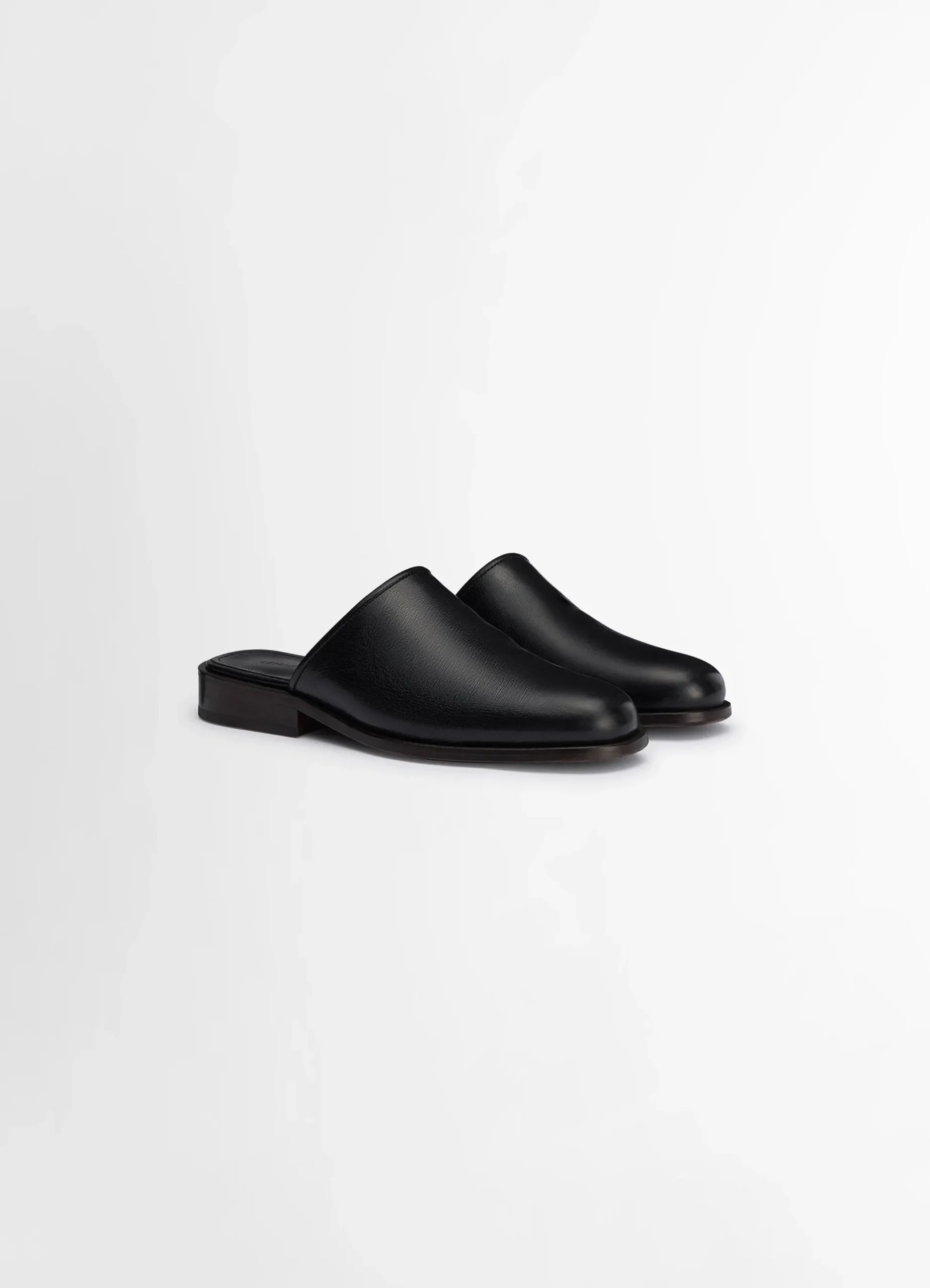 Clearance MULES À BOUT CARRÉ Homme Chaussures