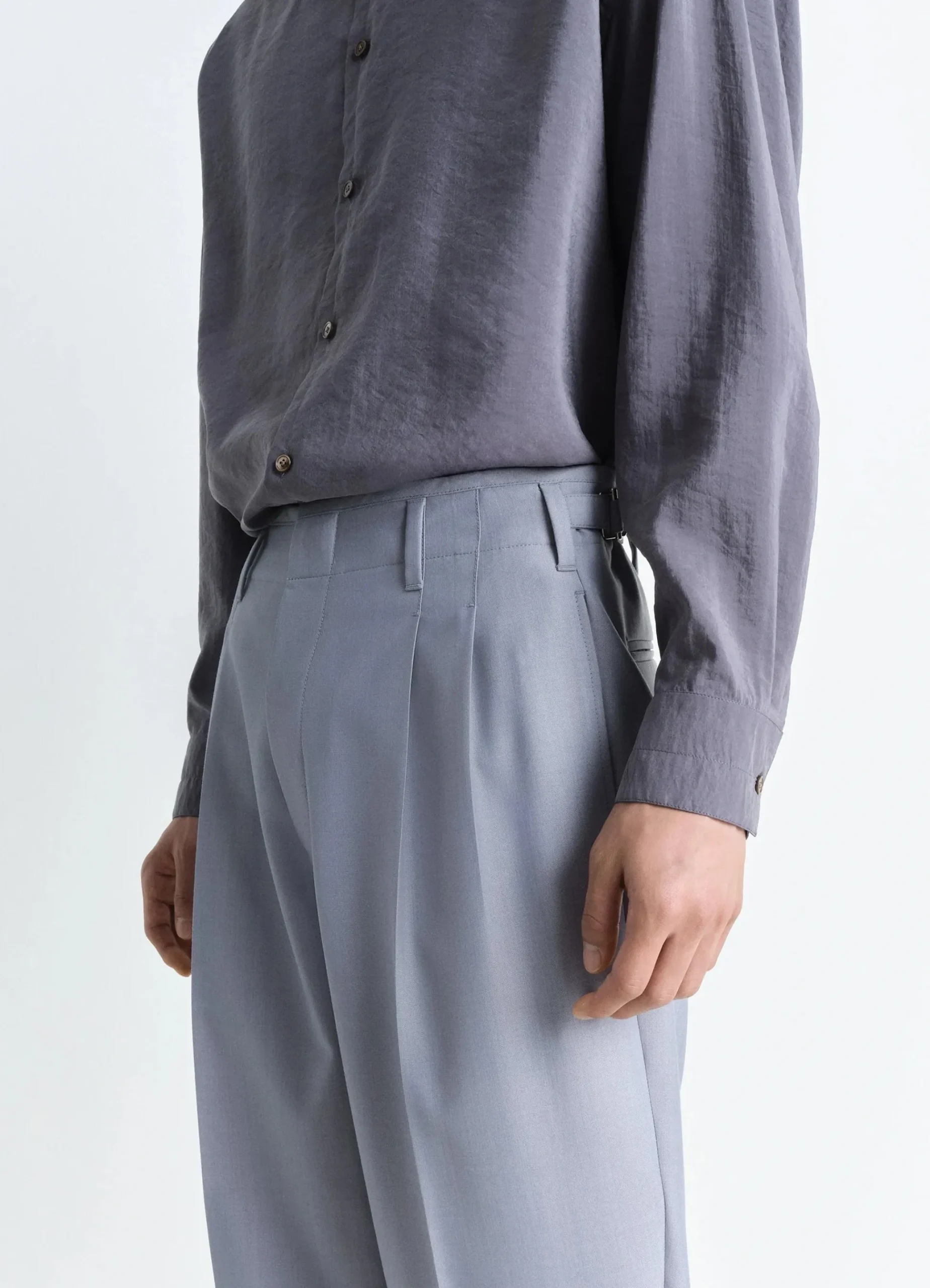 Cheap PANTALON À PLIS Homme Pantalons