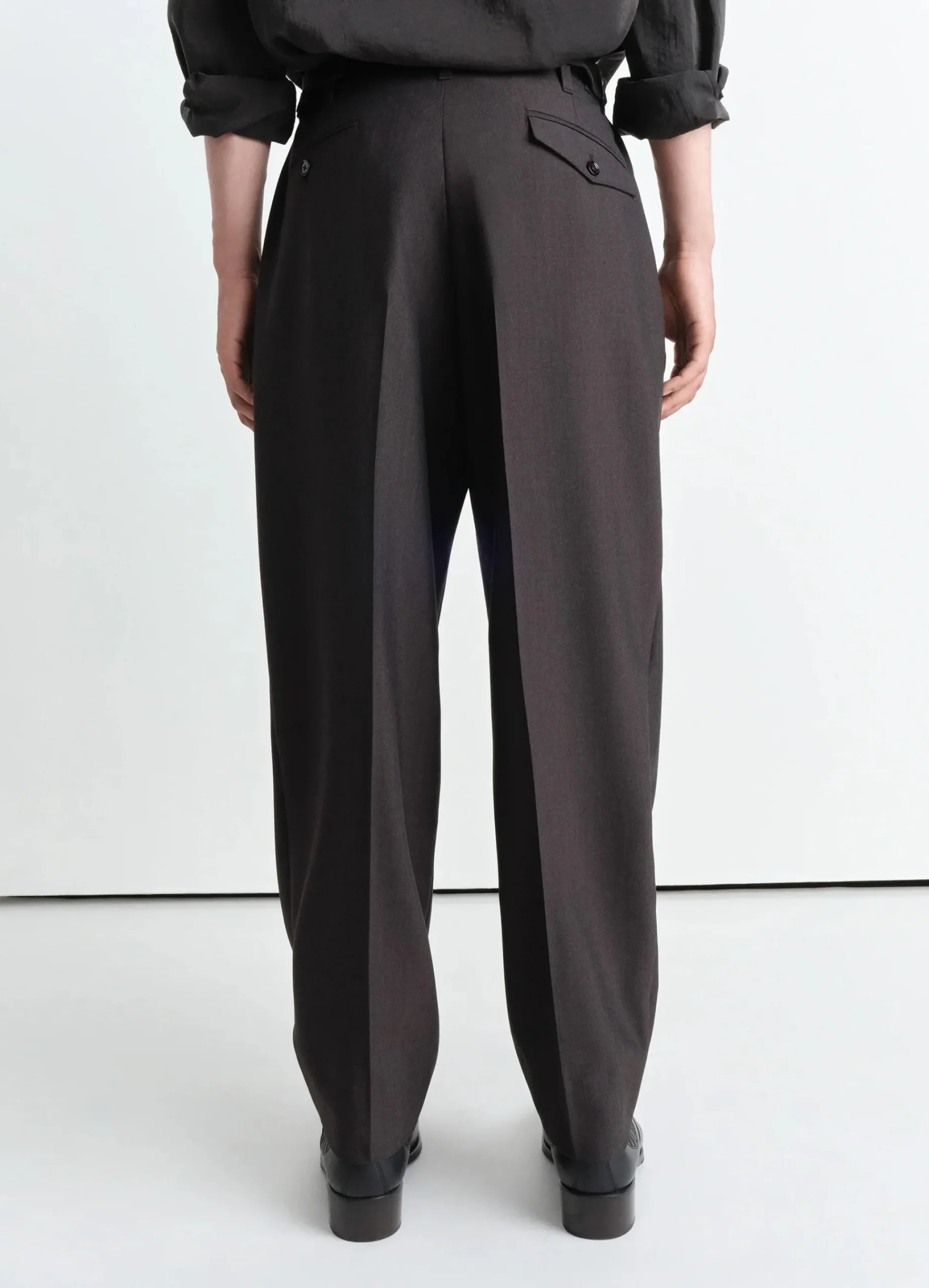 Cheap PANTALON À PLIS Homme Pantalons