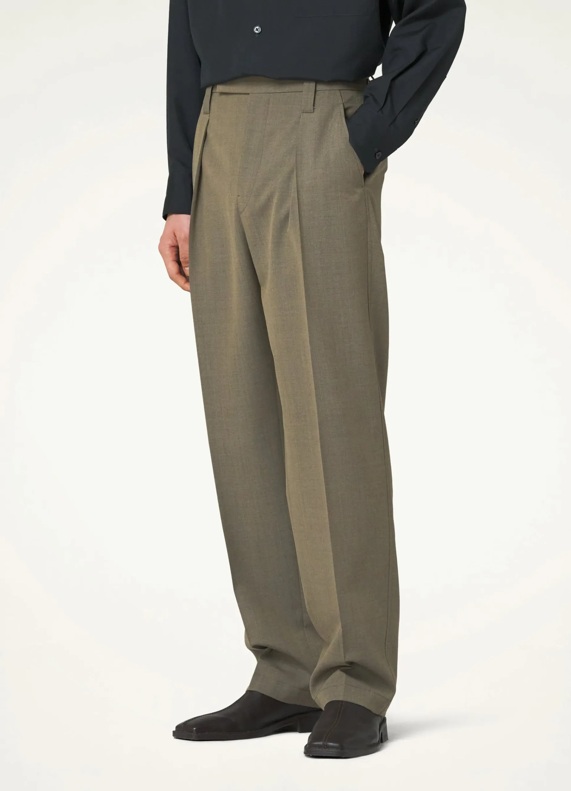 Discount PANTALON À UN PLIS Homme Pantalons