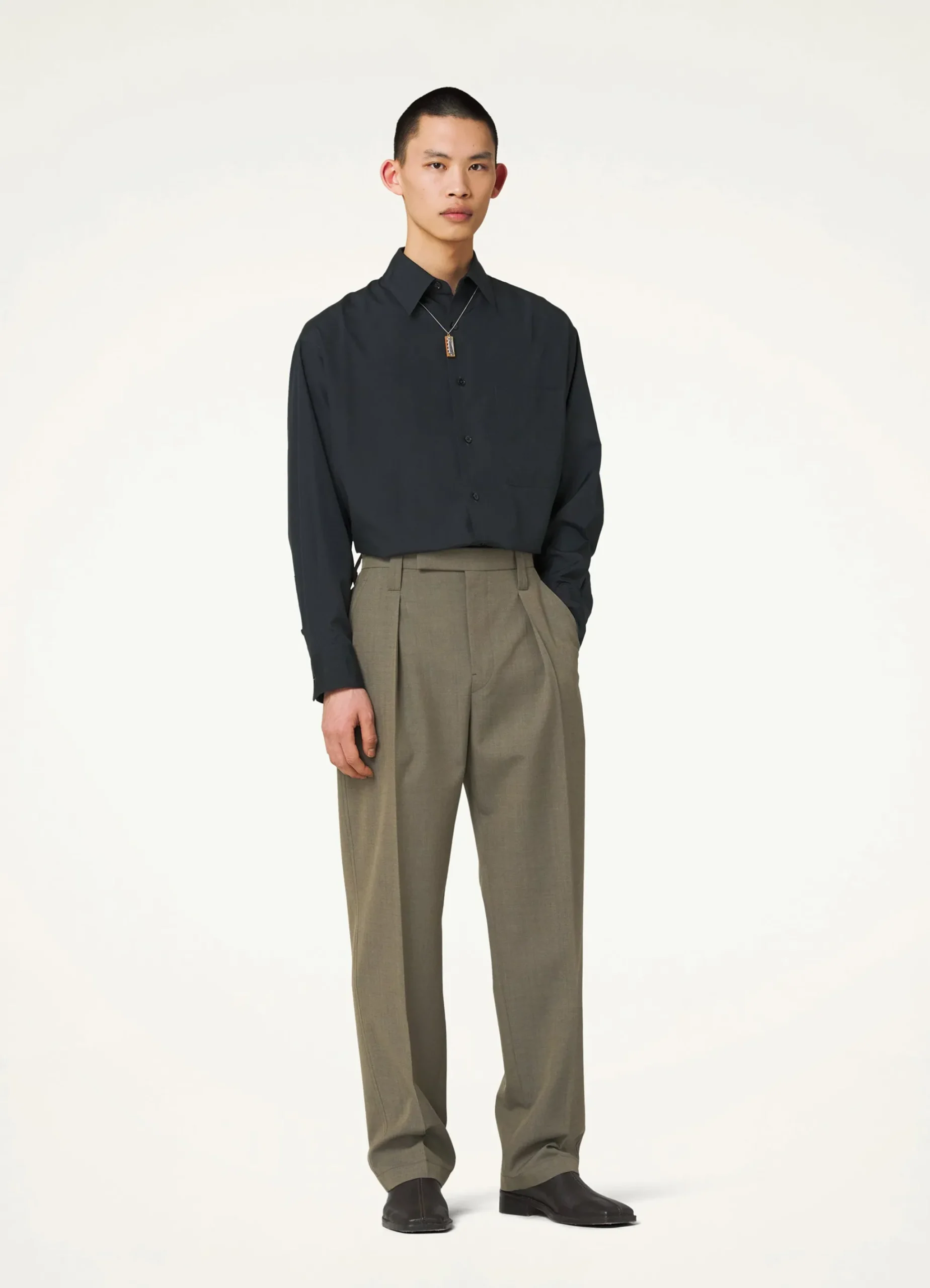 Discount PANTALON À UN PLIS Homme Pantalons