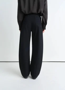 Sale PANTALON ARRONDI TAILLE HAUTE Femme Denim|Pantalons