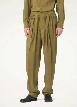 Discount PANTALON DÉCONTRACTÉ À PLIS Femme Pantalons|Pantalons