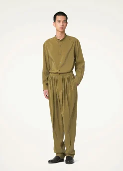 Discount PANTALON DÉCONTRACTÉ À PLIS Femme Pantalons|Pantalons