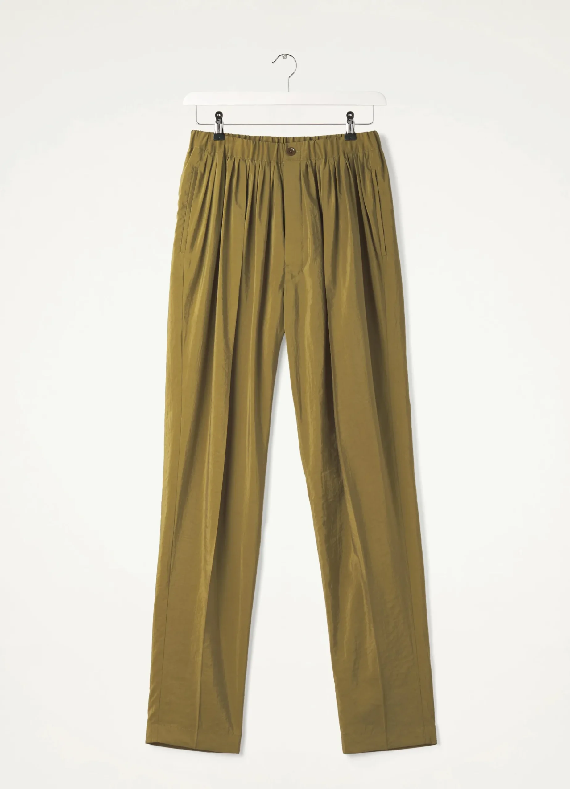 Discount PANTALON DÉCONTRACTÉ À PLIS Femme Pantalons|Pantalons
