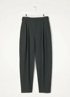 Sale PANTALON FUSELÉ À PLIS Femme Pantalons|Pantalons