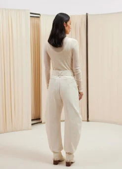 Clearance PANTALON FUSELÉ ET CEINTURÉ Femme Pantalons