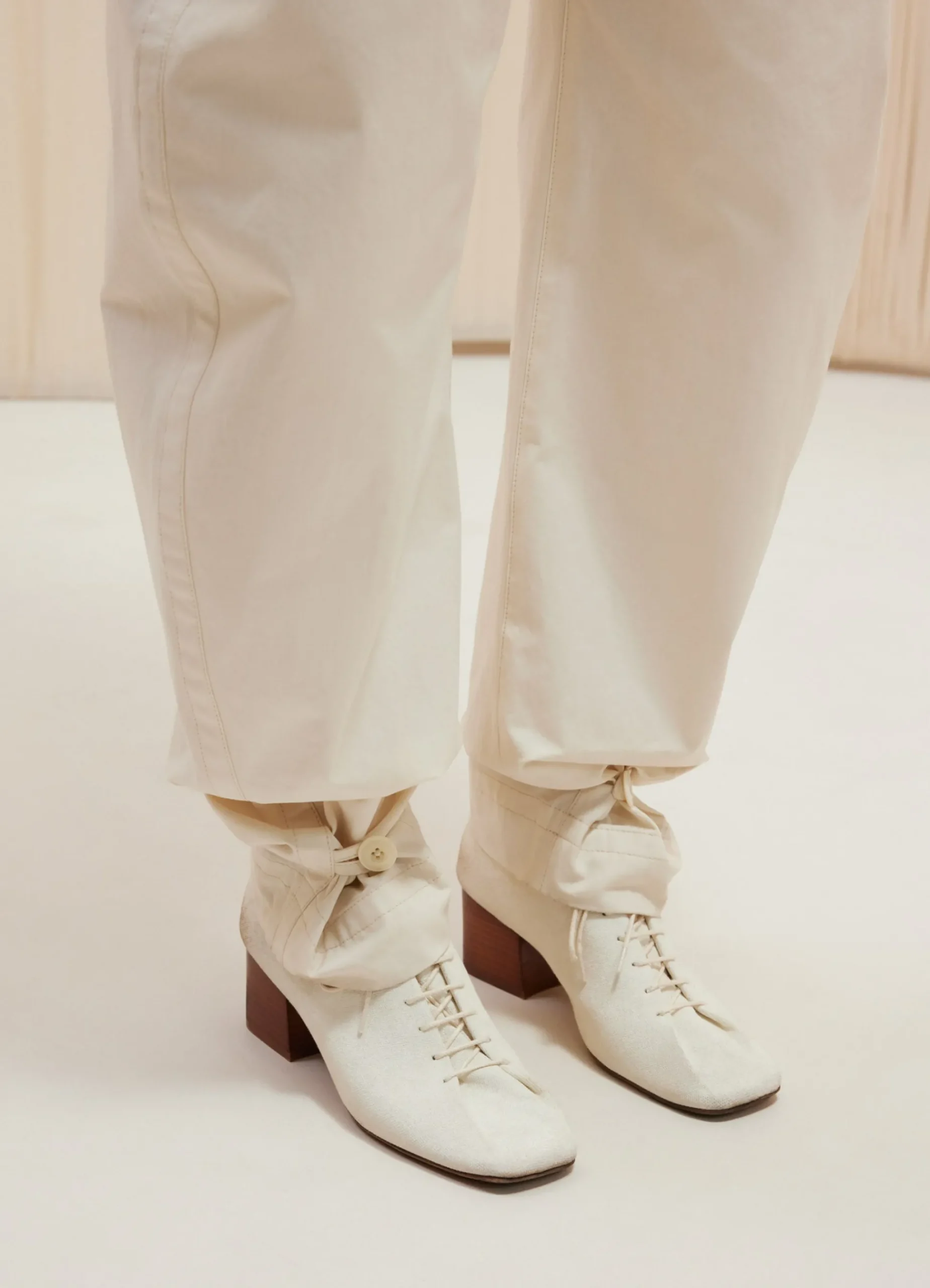 Clearance PANTALON FUSELÉ ET CEINTURÉ Femme Pantalons