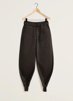 Flash Sale PANTALON FUSELÉ ET CEINTURÉ Femme Denim|Pantalons