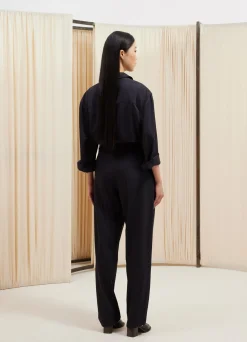 Store PANTALON TAILORED À PLIS Femme Pantalons|Pantalons