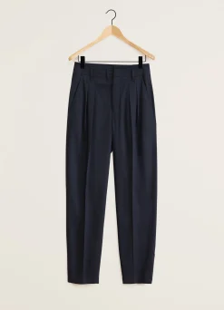 Store PANTALON TAILORED À PLIS Femme Pantalons|Pantalons