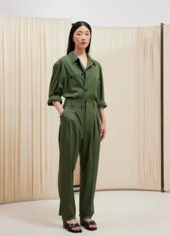Sale PANTALON TAILORED À PLIS Femme Pantalons|Pantalons