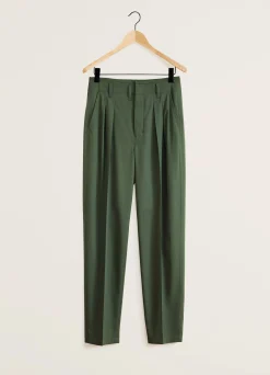 Sale PANTALON TAILORED À PLIS Femme Pantalons|Pantalons