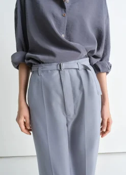 Cheap PANTALON TAILORED CEINTURÉ Femme Pantalons