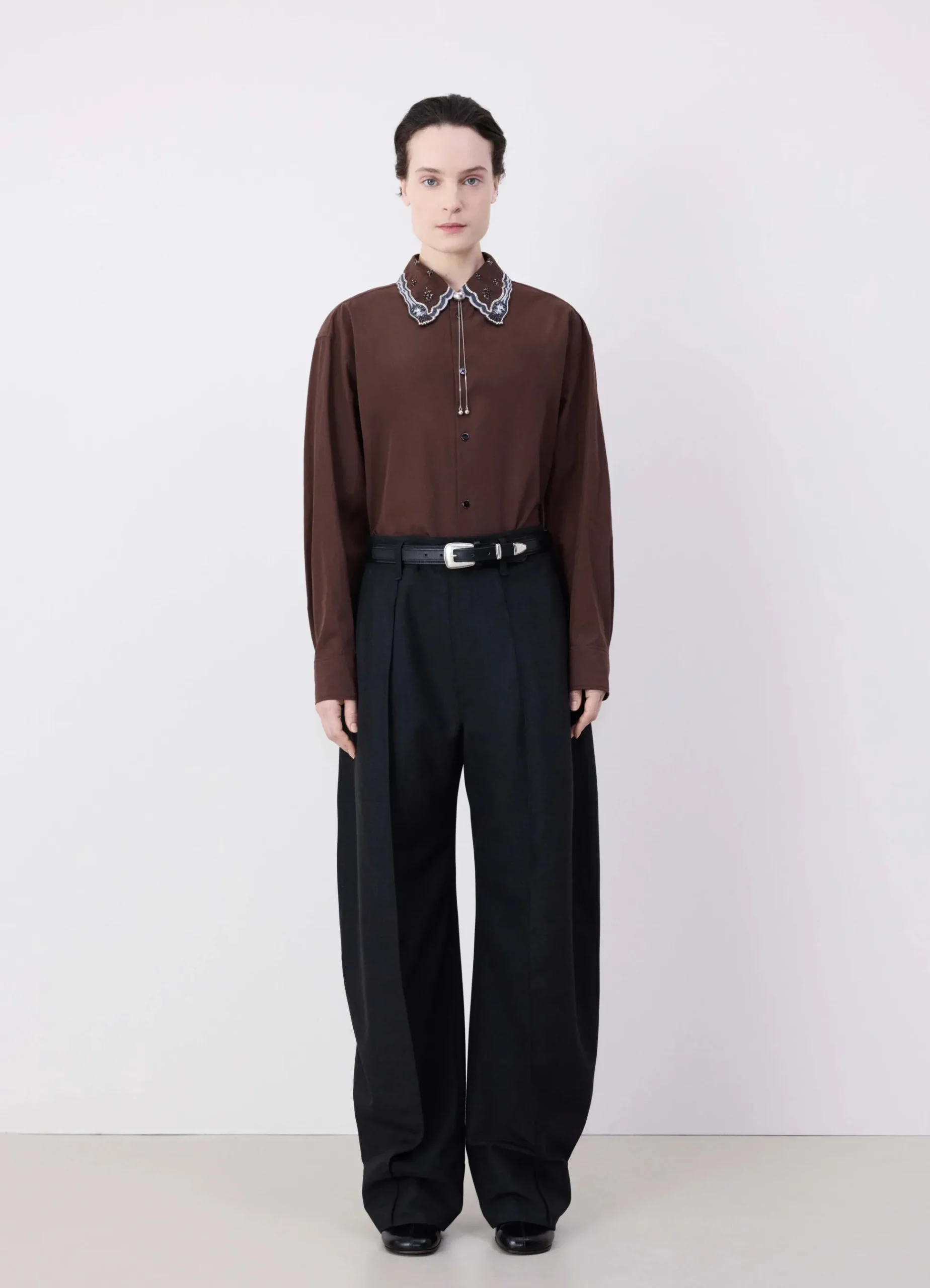 Discount PANTALON TAILORED INCURVÉ À VOLUME Femme Pantalons