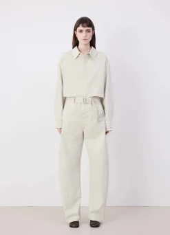 Online PANTALON TWISTED CEINTURÉ Femme Denim|Pantalons