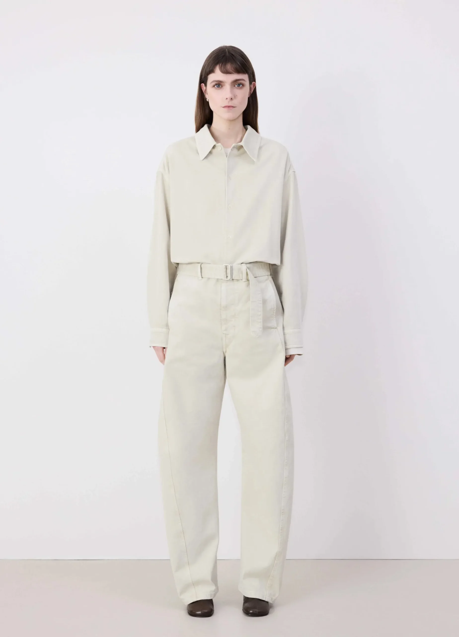 Online PANTALON TWISTED CEINTURÉ Femme Denim|Pantalons