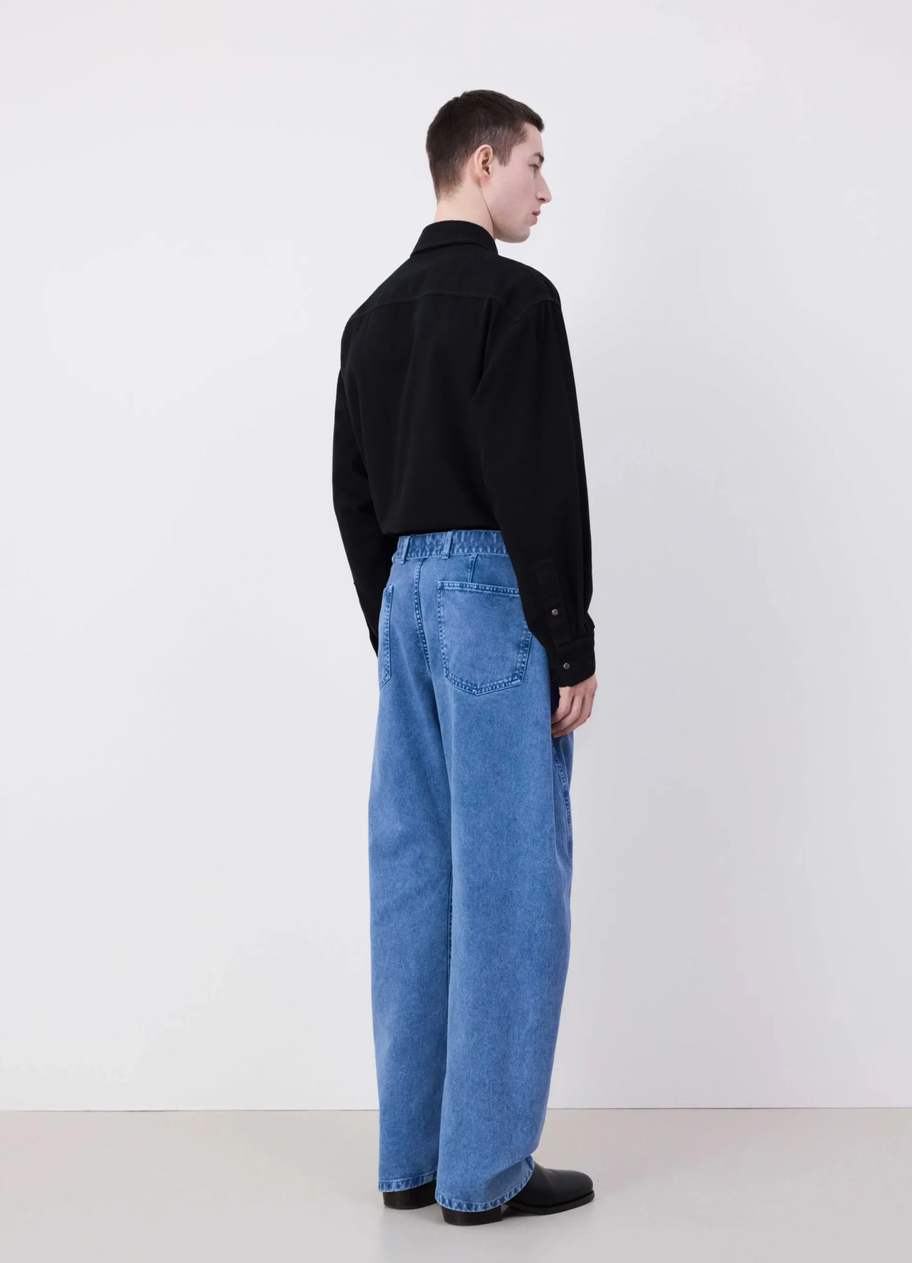 Clearance PANTALON TWISTED CEINTURÉ Femme Denim|Pantalons