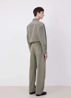 Fashion PANTALON TWISTED CEINTURÉ Femme Denim|Pantalons