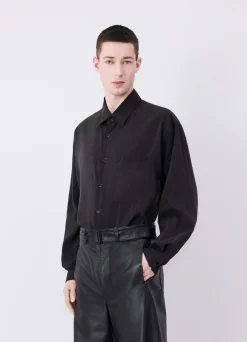 New PANTALON TWISTED CEINTURÉ EN CUIR Femme Pantalons|Pantalons