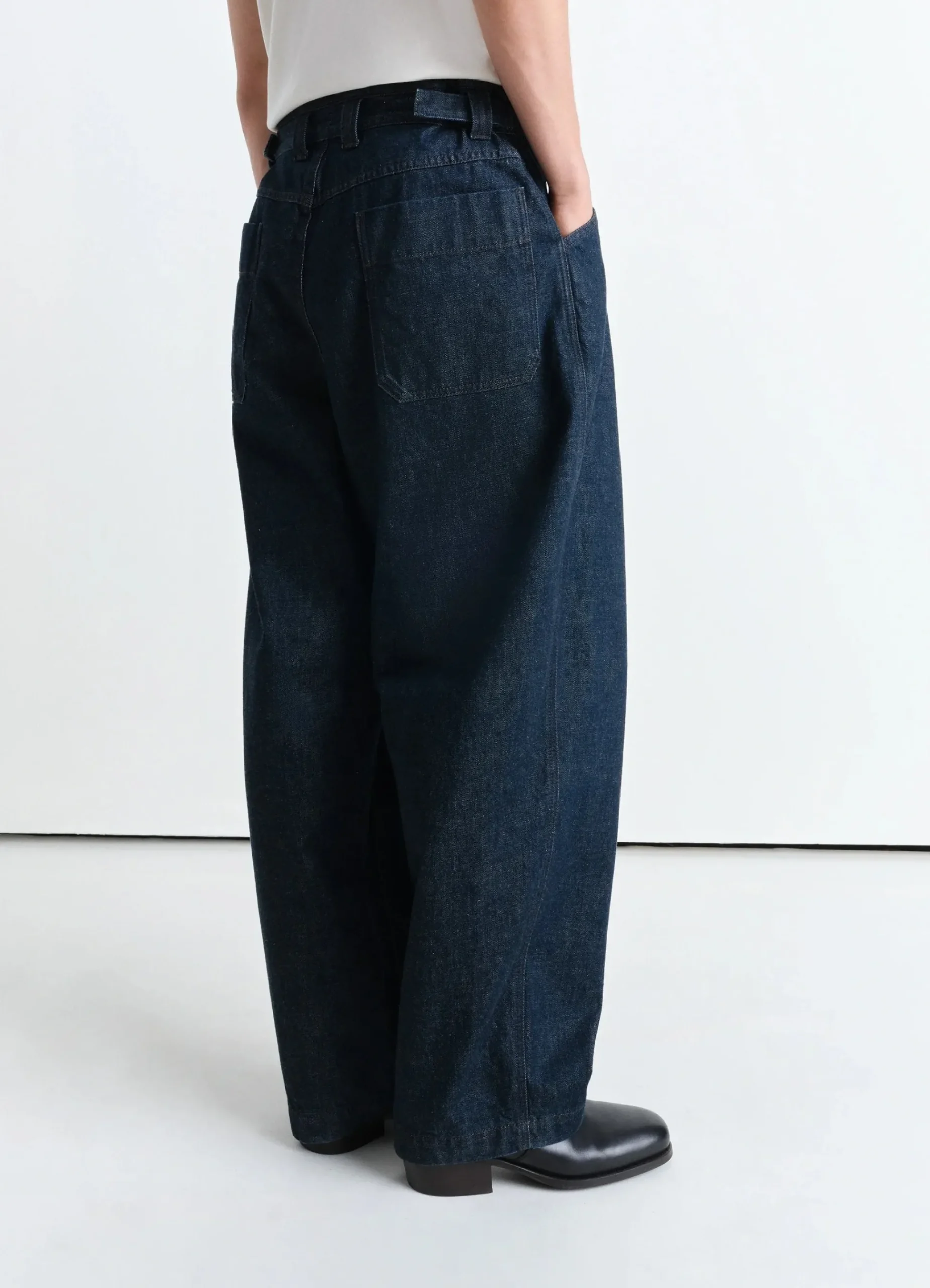 Fashion PANTALON WORKWEAR À PLIS Homme Denim|Pantalons