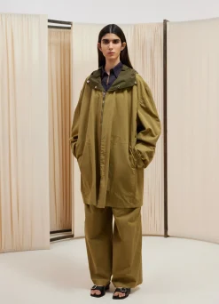 Discount PARKA ZIPPÉE DÉPERLANTE Femme Manteaux