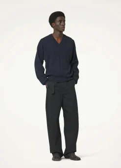 Sale PULL À COL V Homme Maille|Hauts