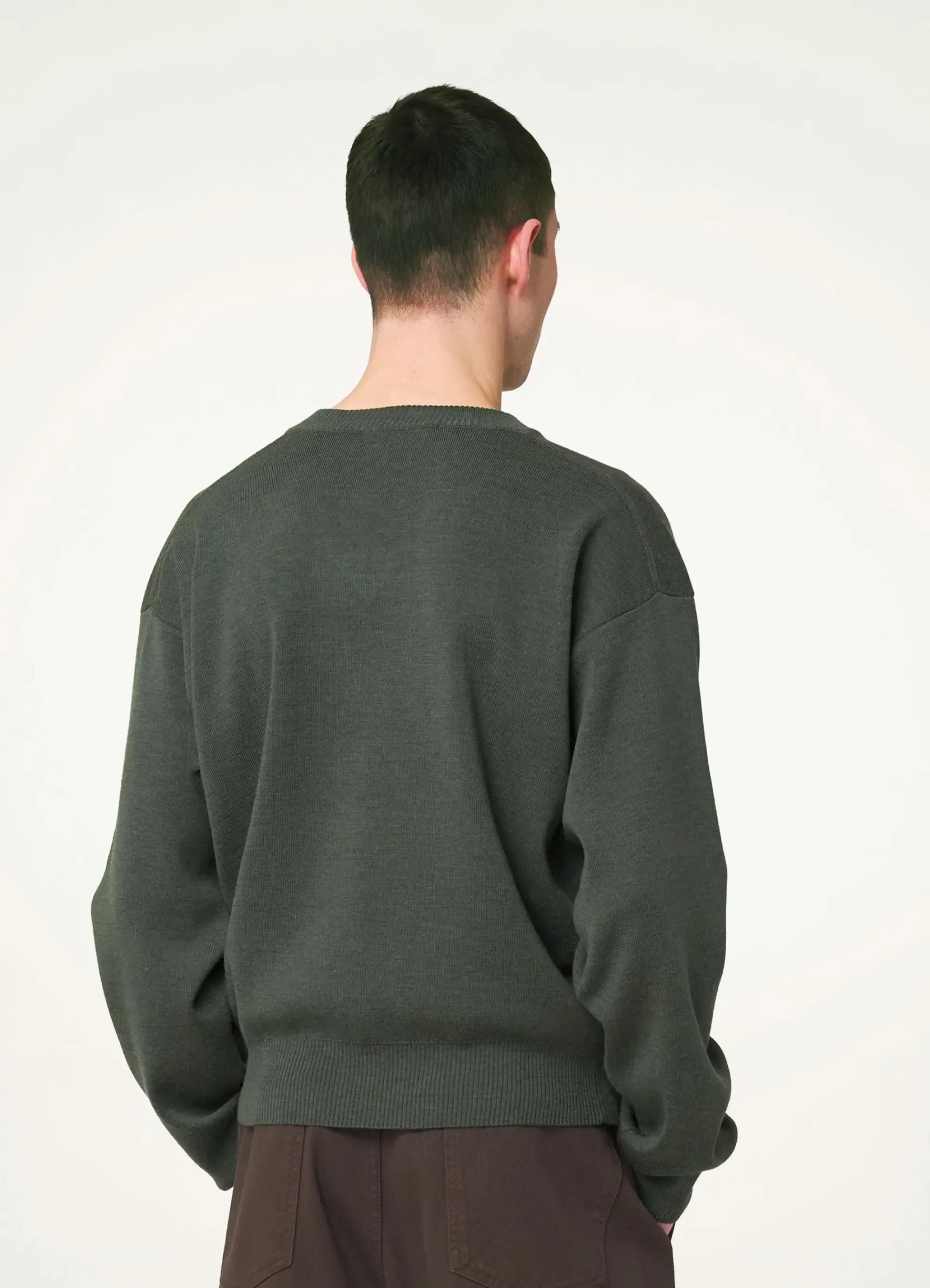 Sale PULL À COL V Homme Maille|Hauts
